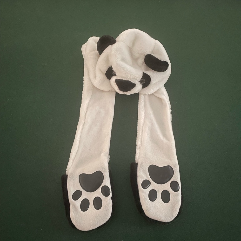 Two-Faced Panda Hat